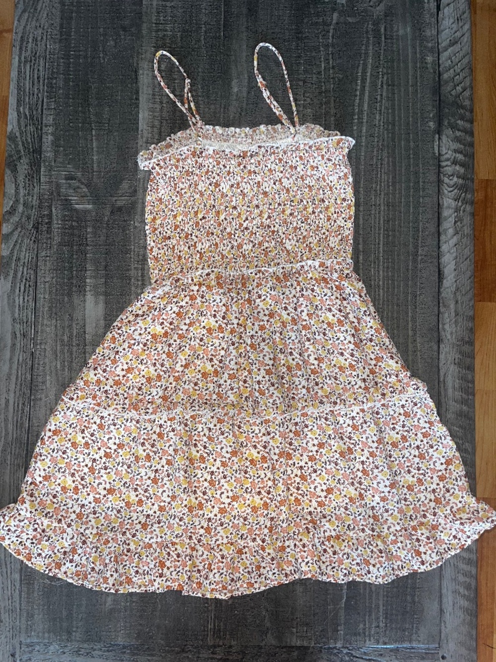 Floral Print Mini Dress